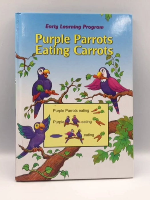 Purple Parrots Eating Carrots Online Book Store – Bookends