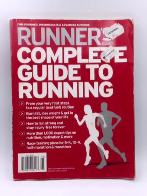 Runner's World Complete Guide to Running Online Book Store – Bookends