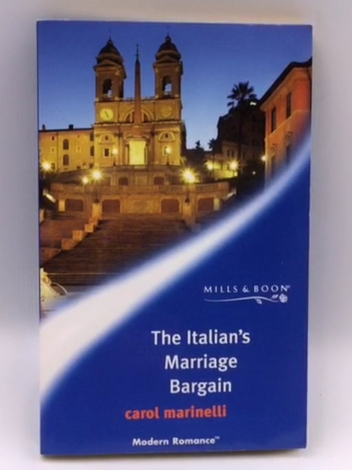 The Italian's Marriage Bargain Online Book Store – Bookends