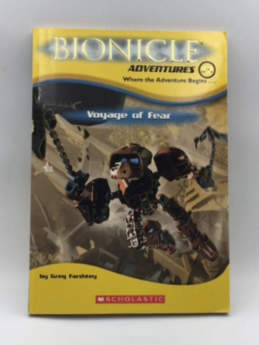 Voyage of Fear (Bionicle Adventures #5) Online Book Store – Bookends