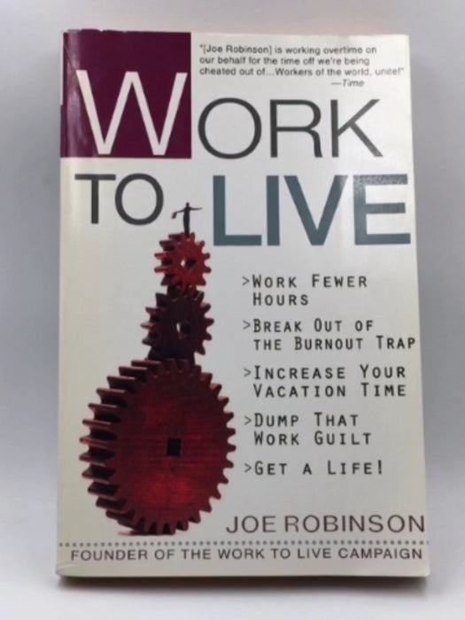 Work to Live Online Book Store – Bookends