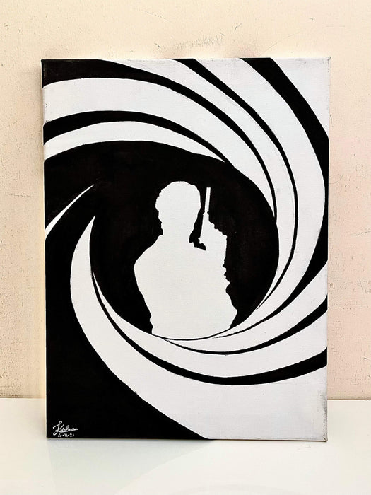 James Bond 007 Painting - 
