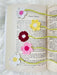 Dainty Flower Crochet Bookmark - 