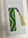 Hand Painted Wooden Bookmark Design 2 - 