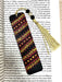 Hand Painted Wooden Bookmark Design 7 - 