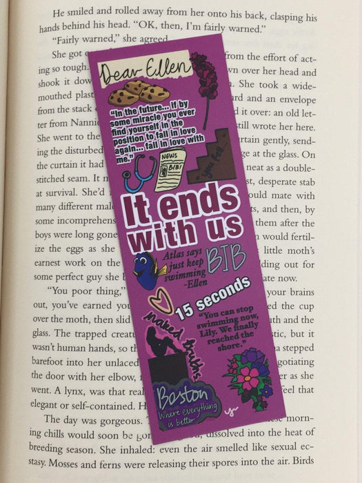 It Ends with Us Bookmark - 