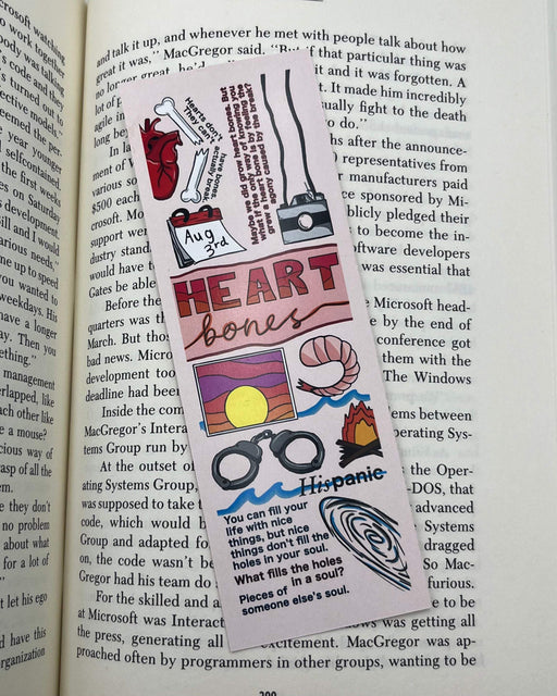 Heartbones Bookmark - 